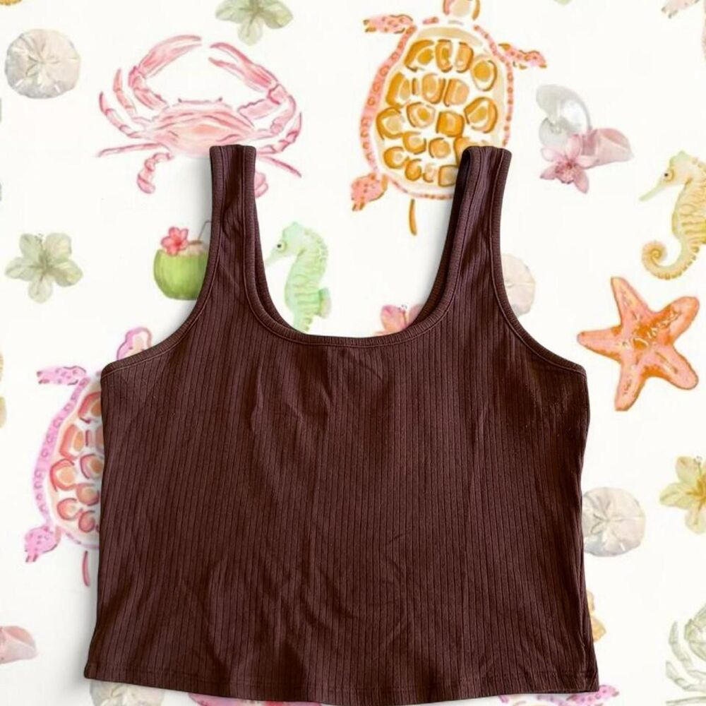 Tilly's Women's Brown Tank Top